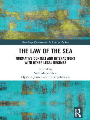 cover image of The Law of the Sea